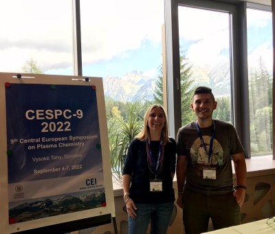 Dr. Canal and Tampieri present their newest research at CESPC9