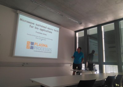 Invited Lecture by Dr. František Krčma at PlasmaMed Lab