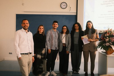 Milica Živanić presents her PhD Thesis in Biomedical Engineering