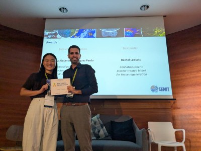 Rachel LeBlanc wins Best Poster Presentation Award at SEMIT 2025 Inaugural Conference